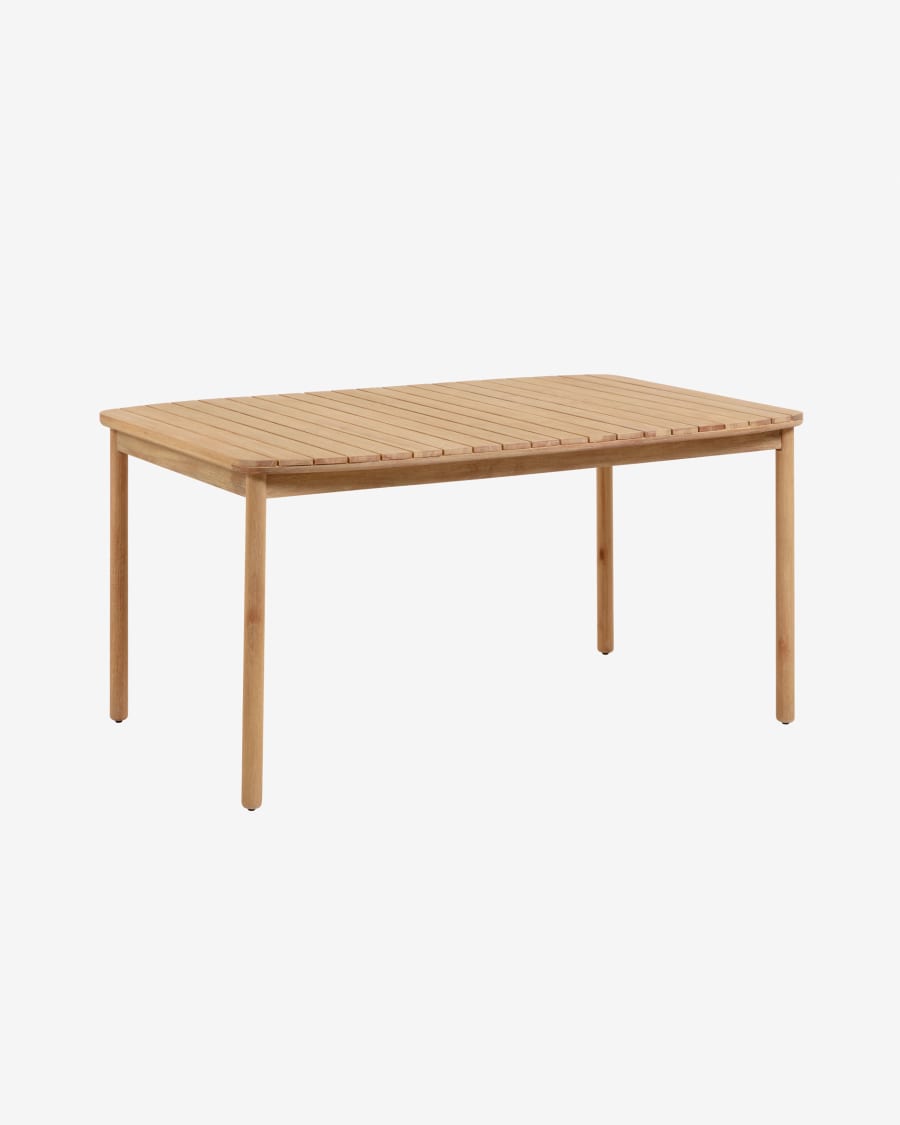 Sheryl 160 x 90 cm table made from solid eucalyptus FSC 100%