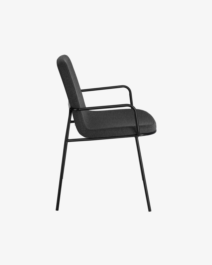 Chair Giuilia dark grey