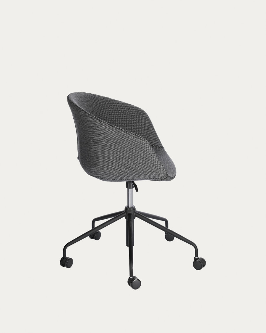 Yvette dark grey office chair