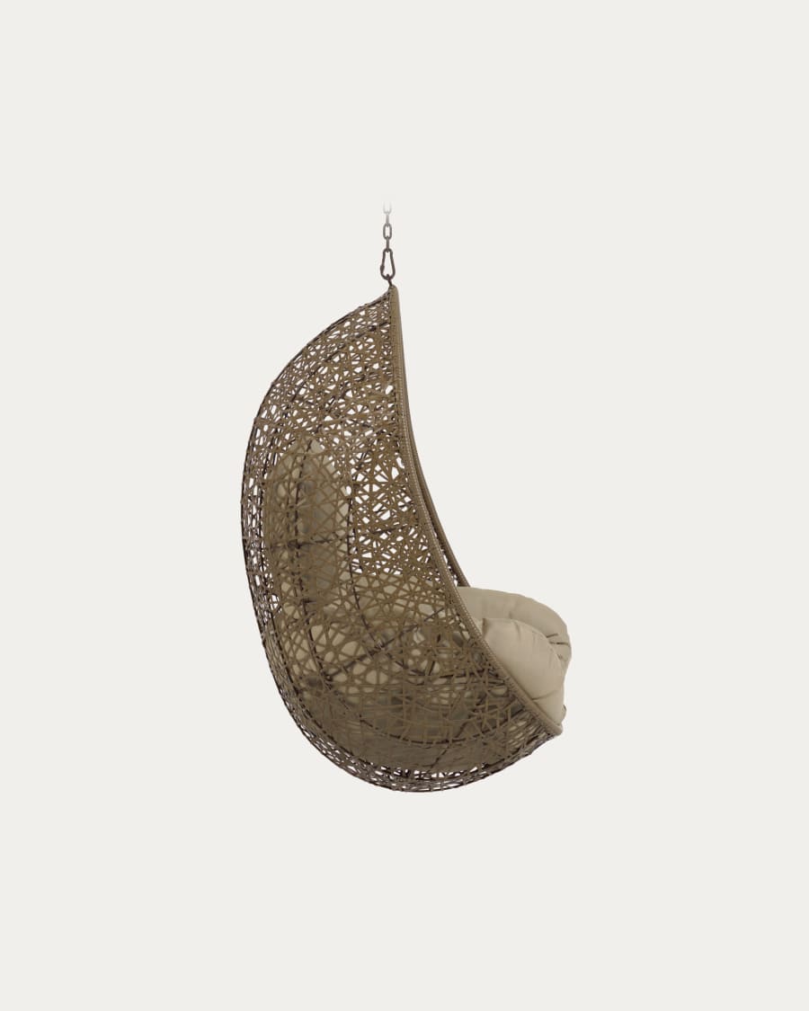Florina brown hanging chair