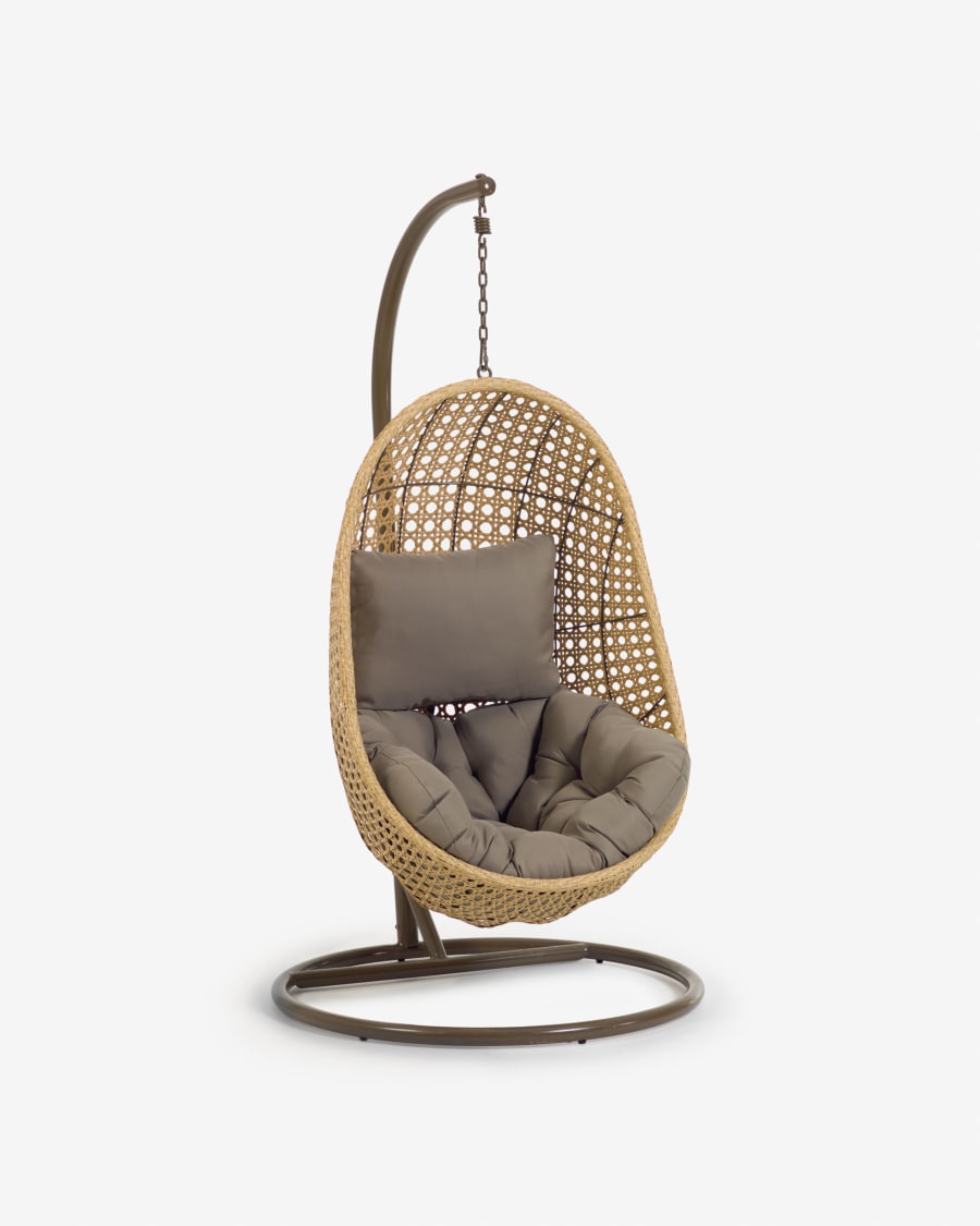 Woven hanging chair top
