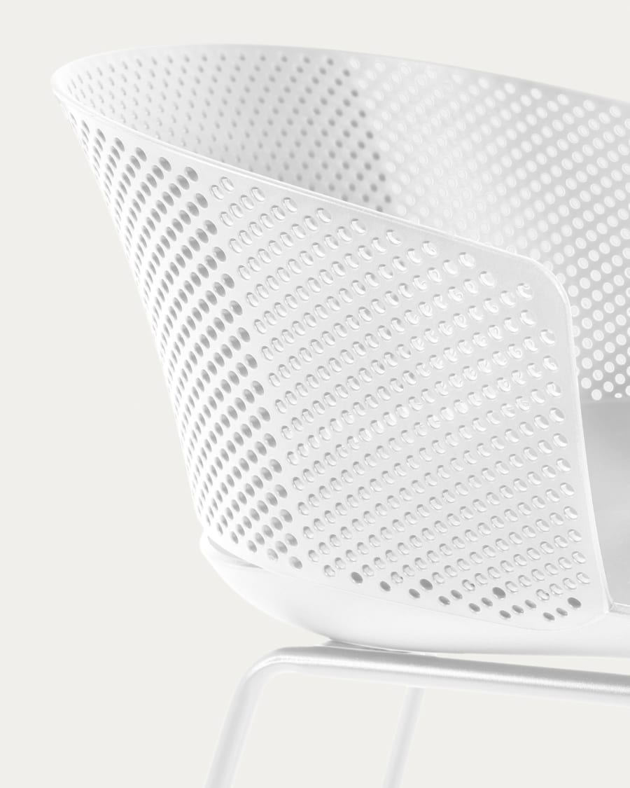 Yeray white garden chair