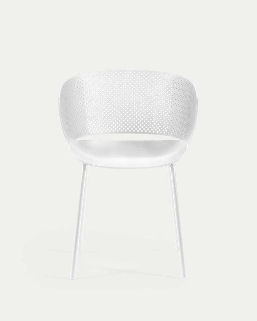 Yeray white garden chair