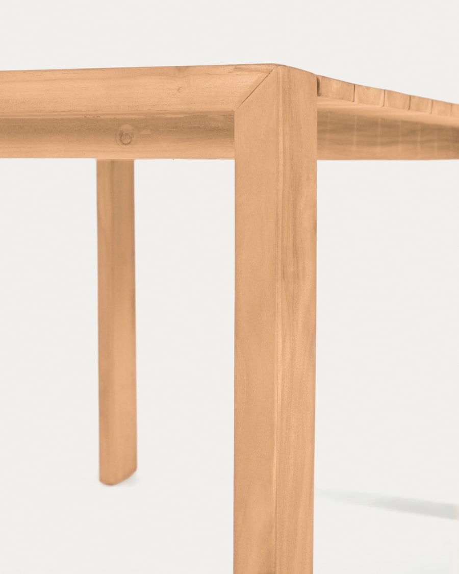 Victoire solid teak outdoor table 200 x 100 cm