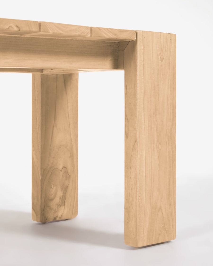 Victoire solid teak outdoor bench 175 cm
