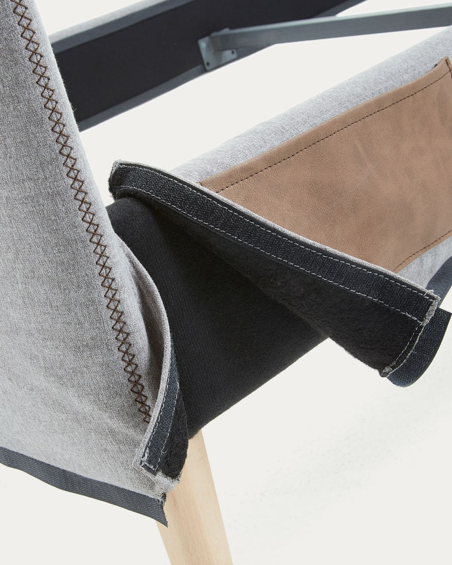 Tête de lit déhoussable Dyla jaune moutarde pour lit de 90 cm FSC Mix Credit