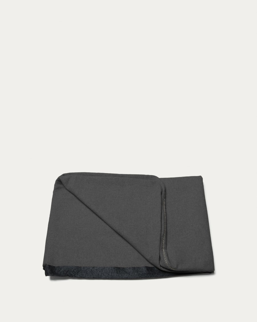 Dyla headboard cover in black for 90 cm beds