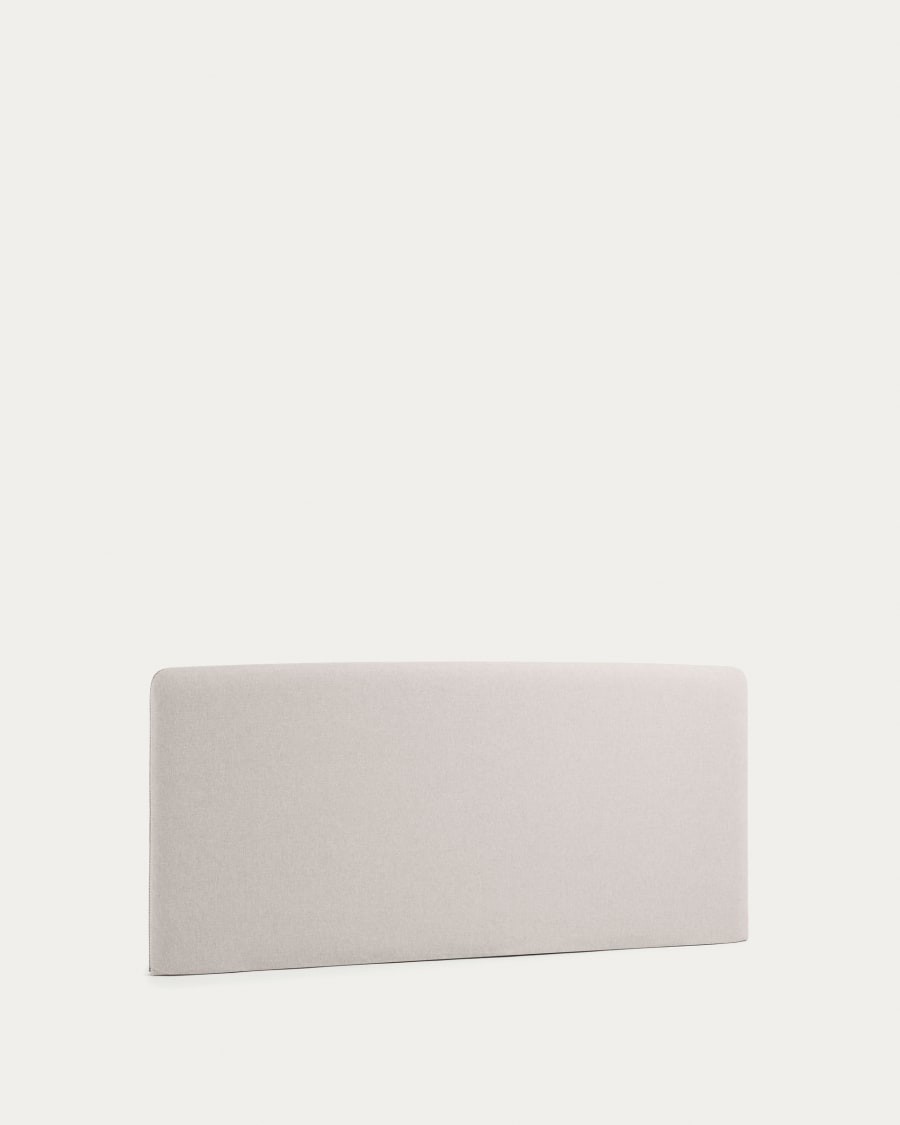 Funda capçal Dyla beix per a llit de 150 cm