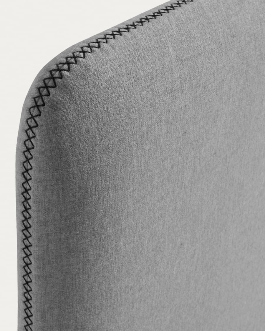 Dyla bed cover in grey for a 160 x 200 cm mattress
