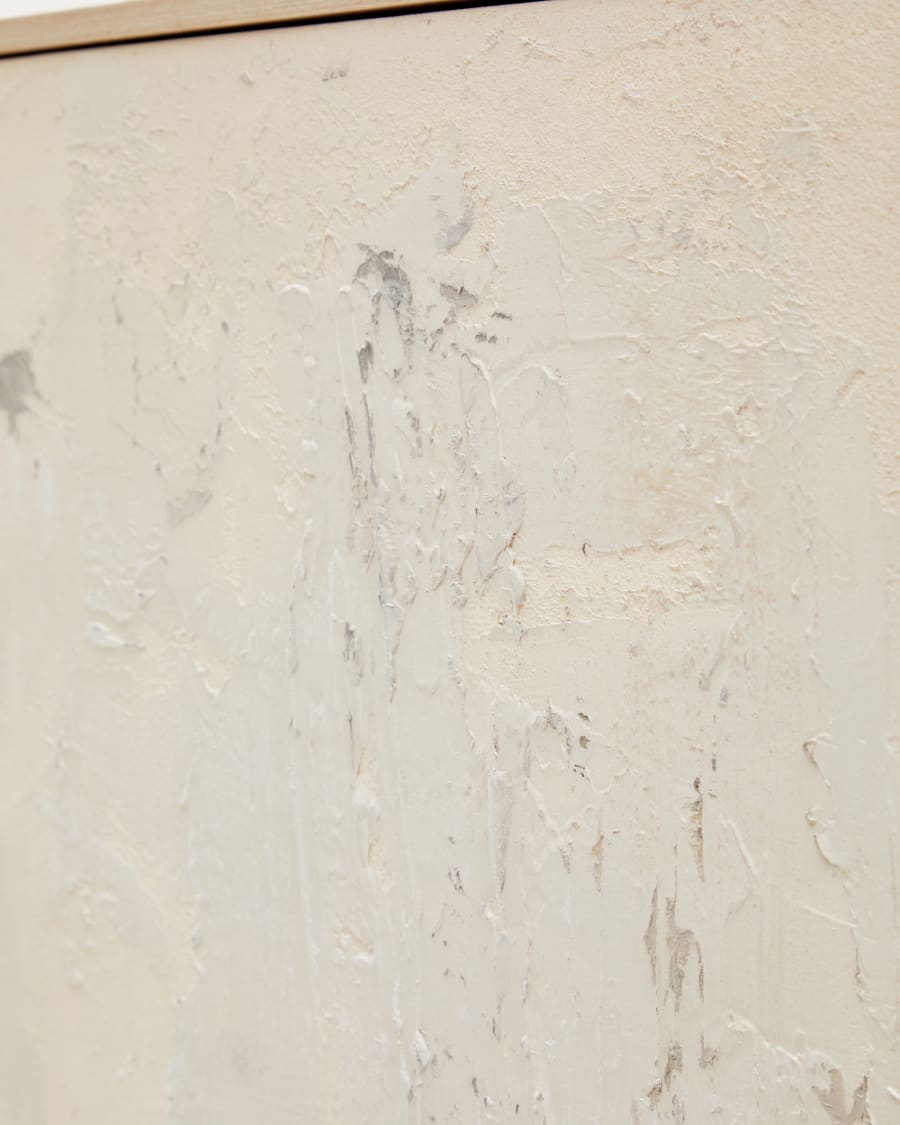 Silpa abstract painting in light beige 200 x 120 cm
