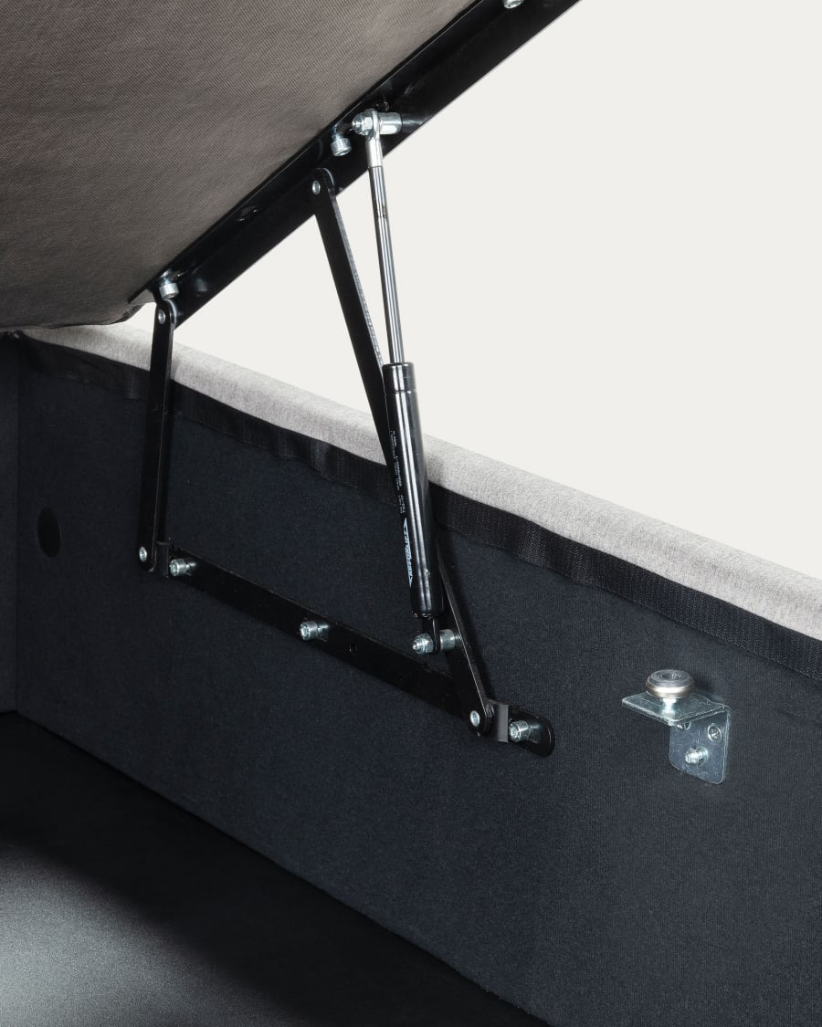 Matters folding sofa in grey for a 150 x 190 cm mattress