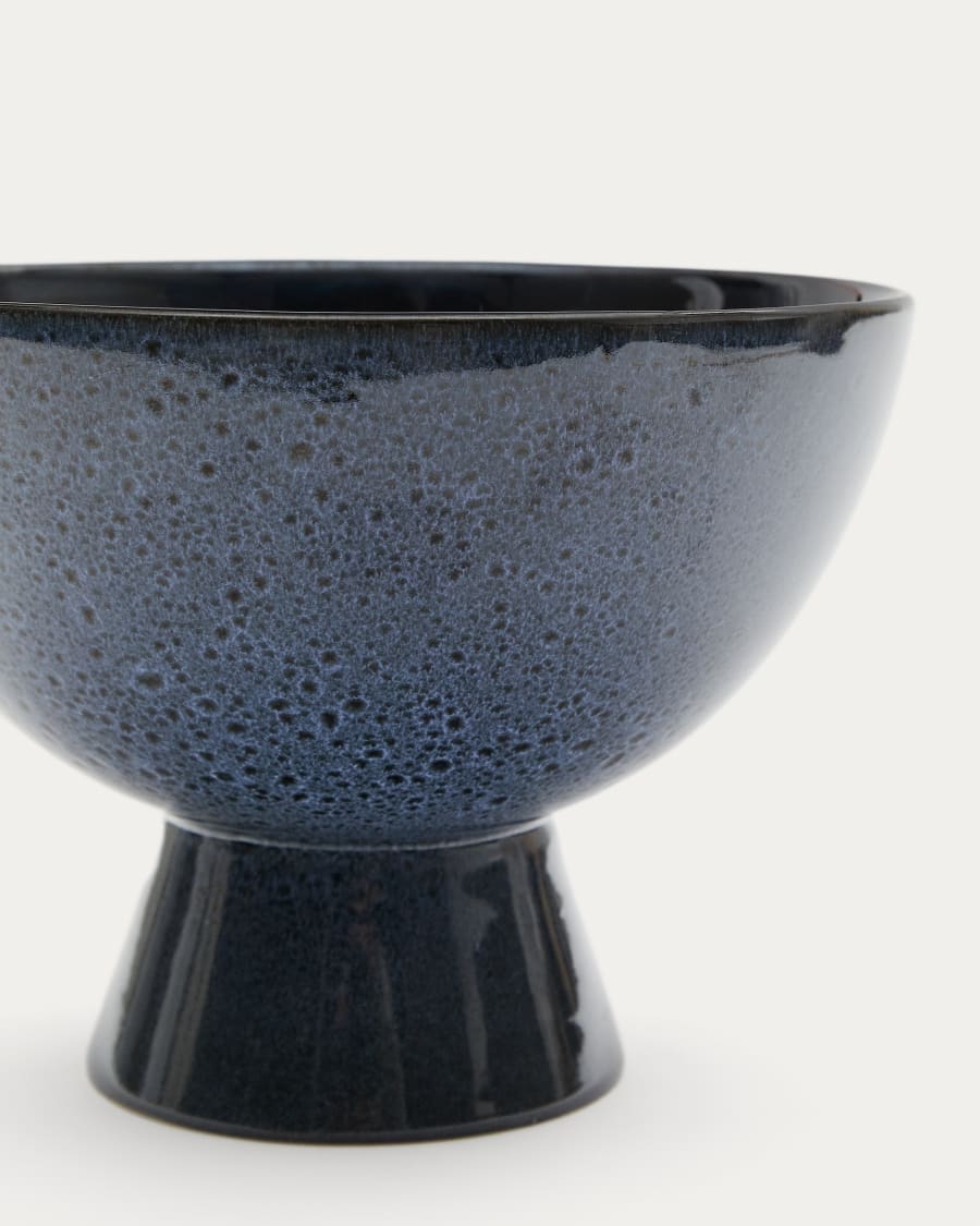 Sapira Ceramic Candle in Blue Ø 20 cm