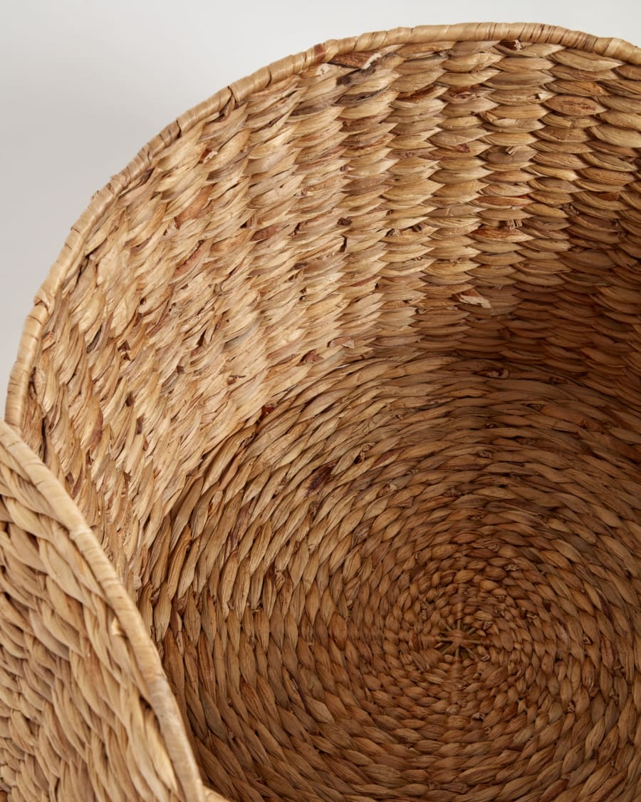 Yessira Wäschekorb aus Naturfaser 45 cm