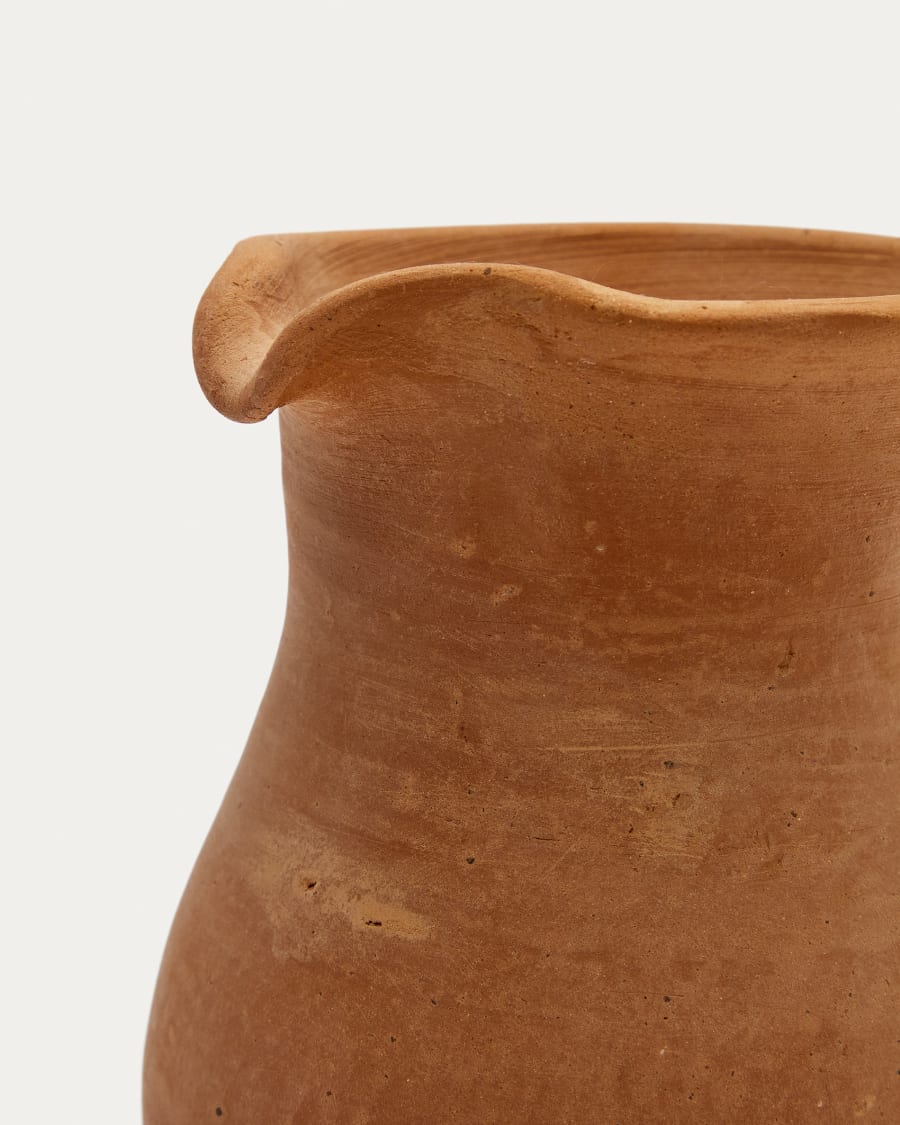 Mercia terracotta vase 18 cm