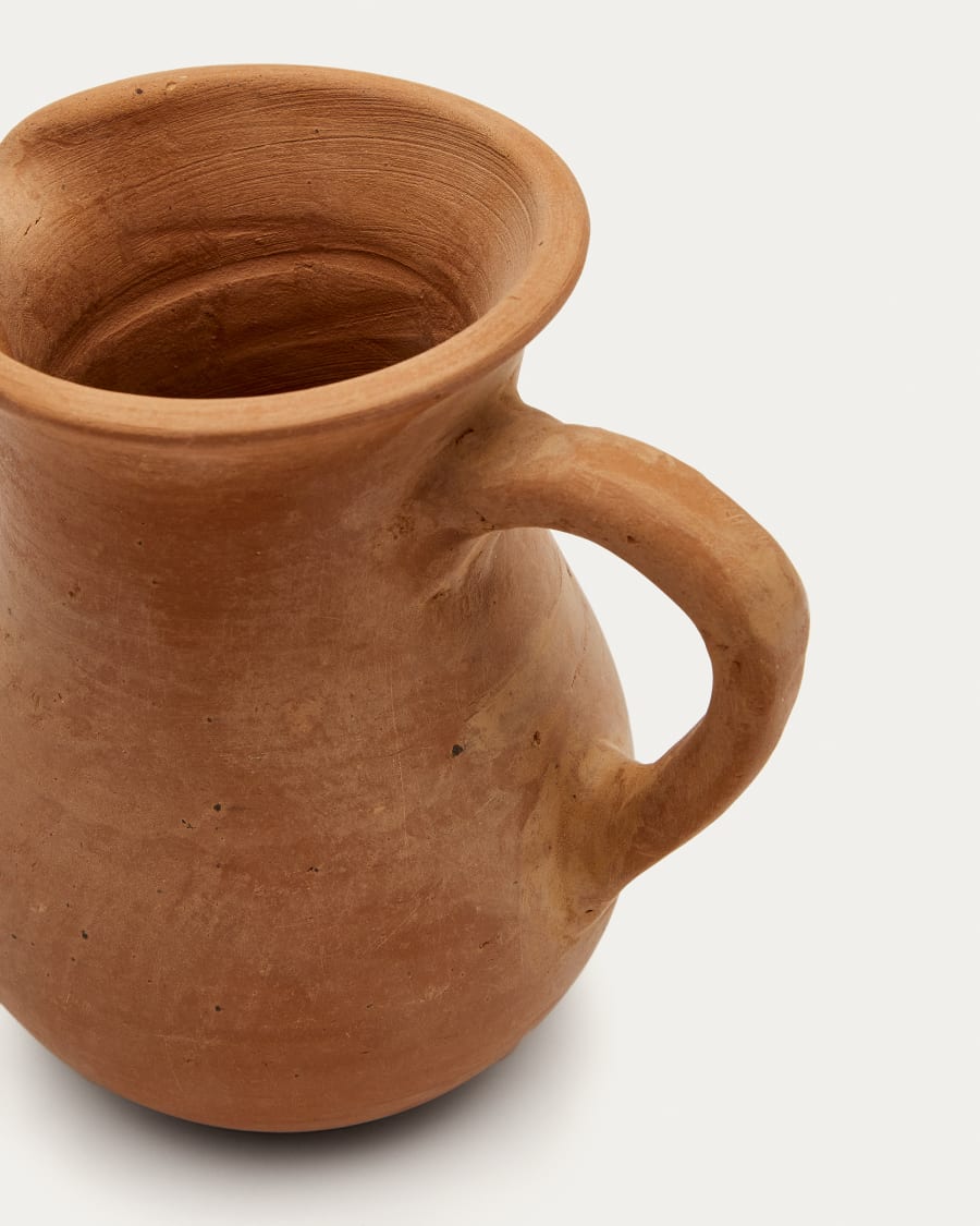 Mercia terracotta vase 18 cm
