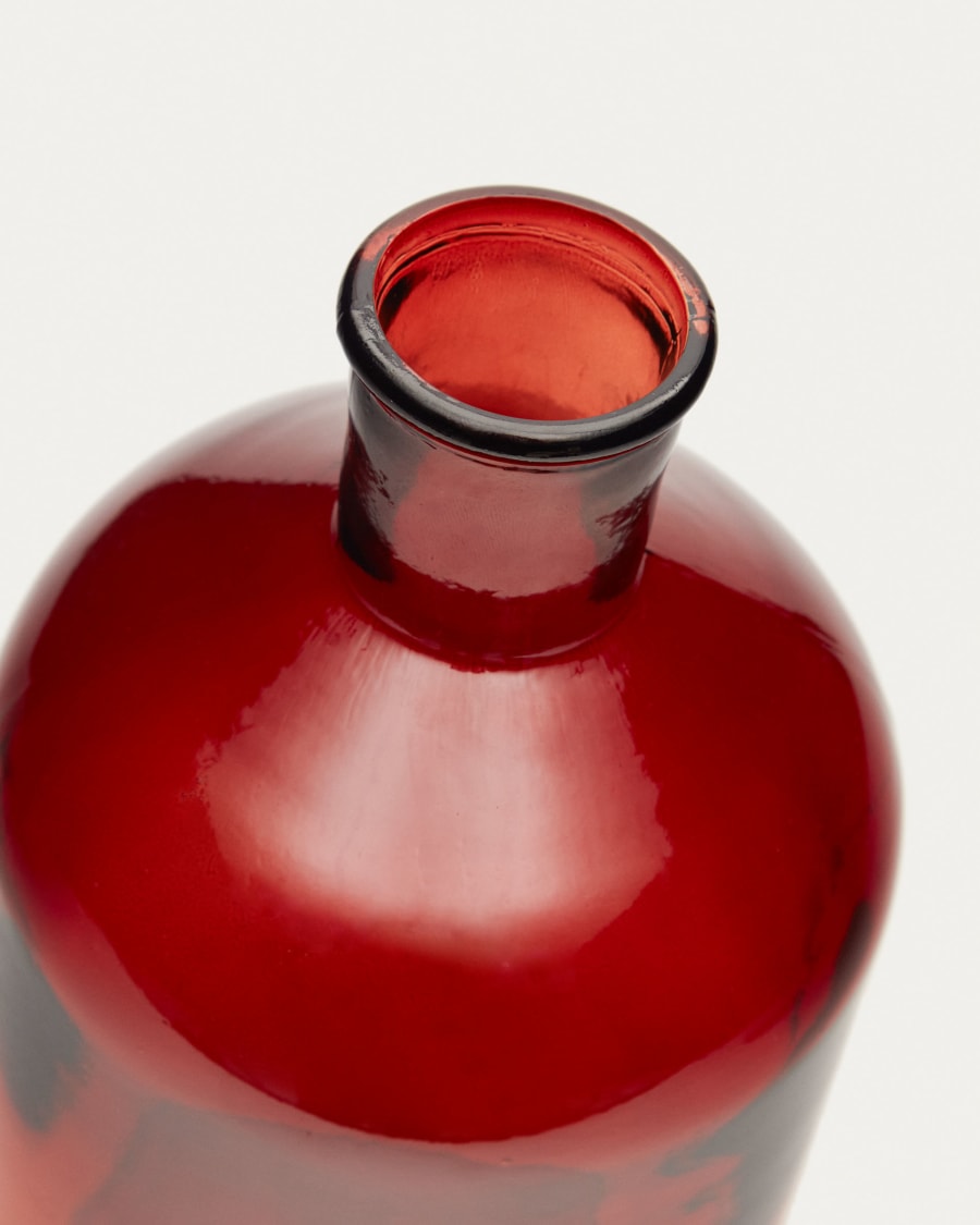 Βάζο Brenna 100% ανακυκλωμένο καφέ γυαλί 28 cm