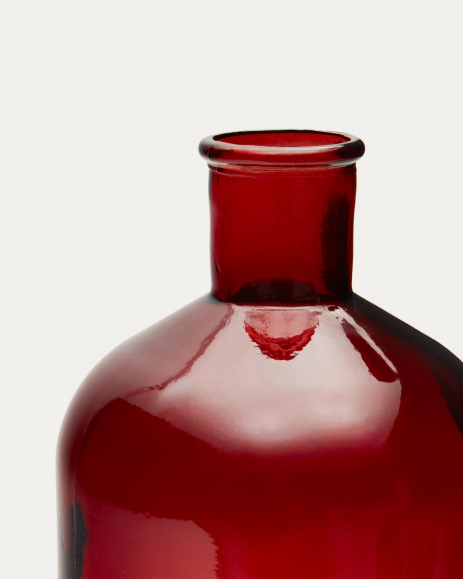 Βάζο Brenna 100% ανακυκλωμένο καφέ γυαλί 28 cm