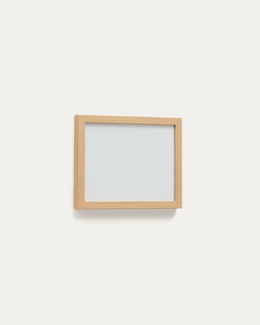 Neale wooden photo frame with natural finish 42 x 56 cm