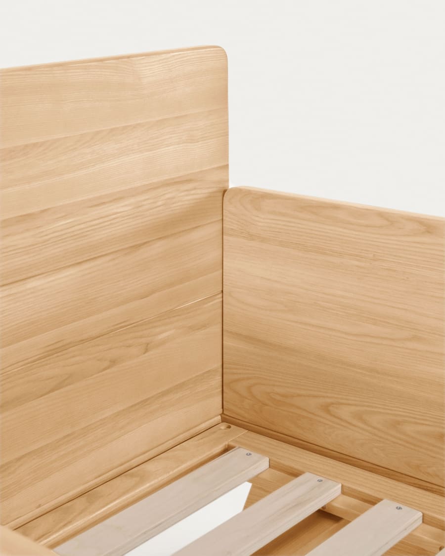 Maralis evolving cot made from solid beech wood 70 x 140 cm Kave Home Great Britain