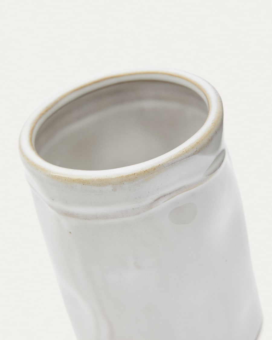 Savel Gray Stoneware Toothbrush Holder