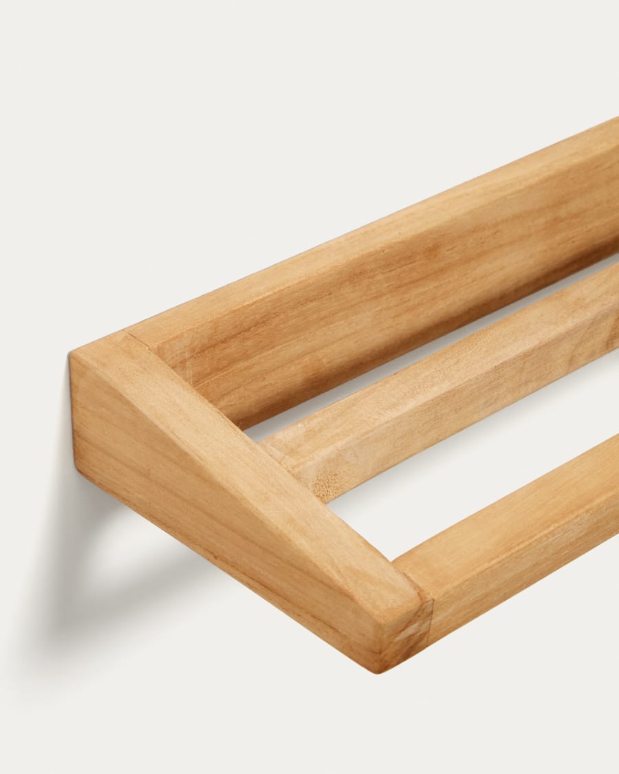 Teak towel bar deals