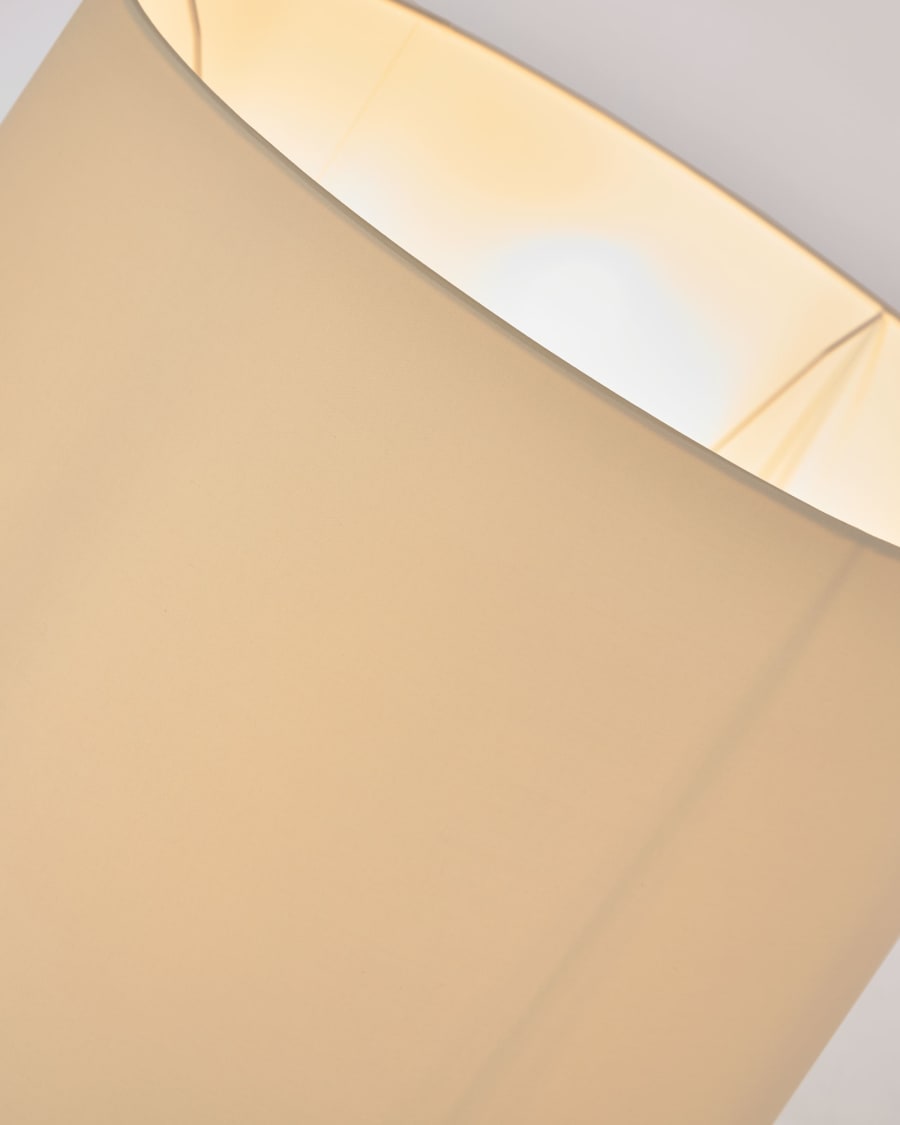 Powell floor lamp made of recycled wood
