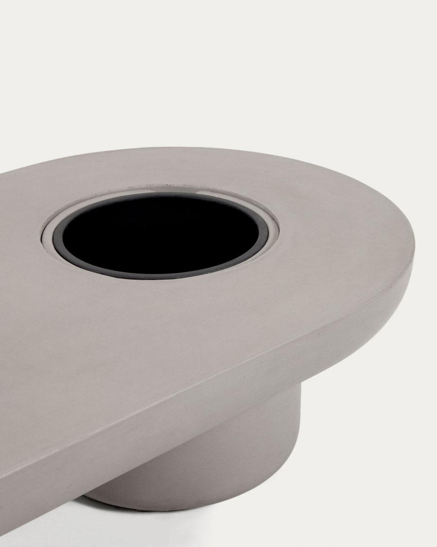 Taimi concrete outdoor coffee table Ø 140 x 60 cm