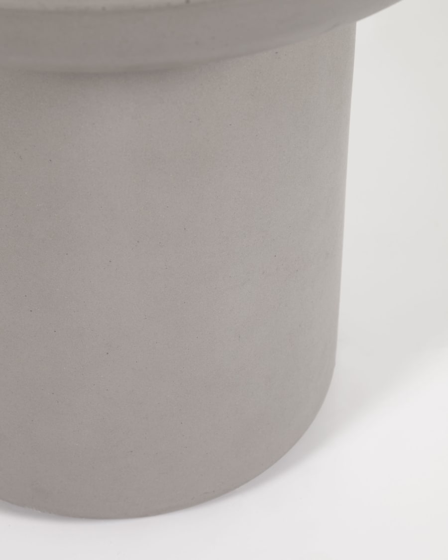 Taimi concrete round outdoor side table Ø 50 cm