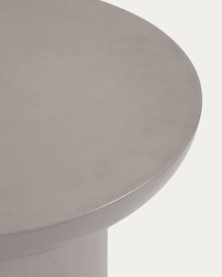 Taimi concrete round outdoor side table Ø 50 cm