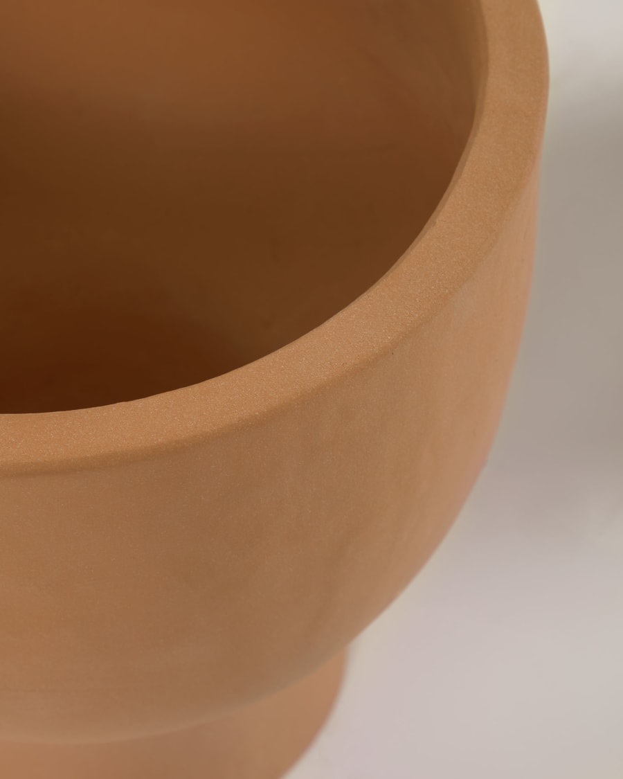 Vittorina set of 2 terracotta plantpots Ø 26 cm / Ø 35 cm