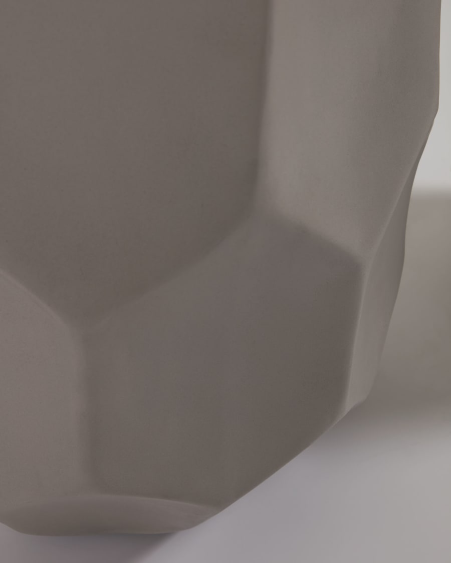 Veruska set of 2 concrete plantpots Ø 23 cm / Ø 36 cm