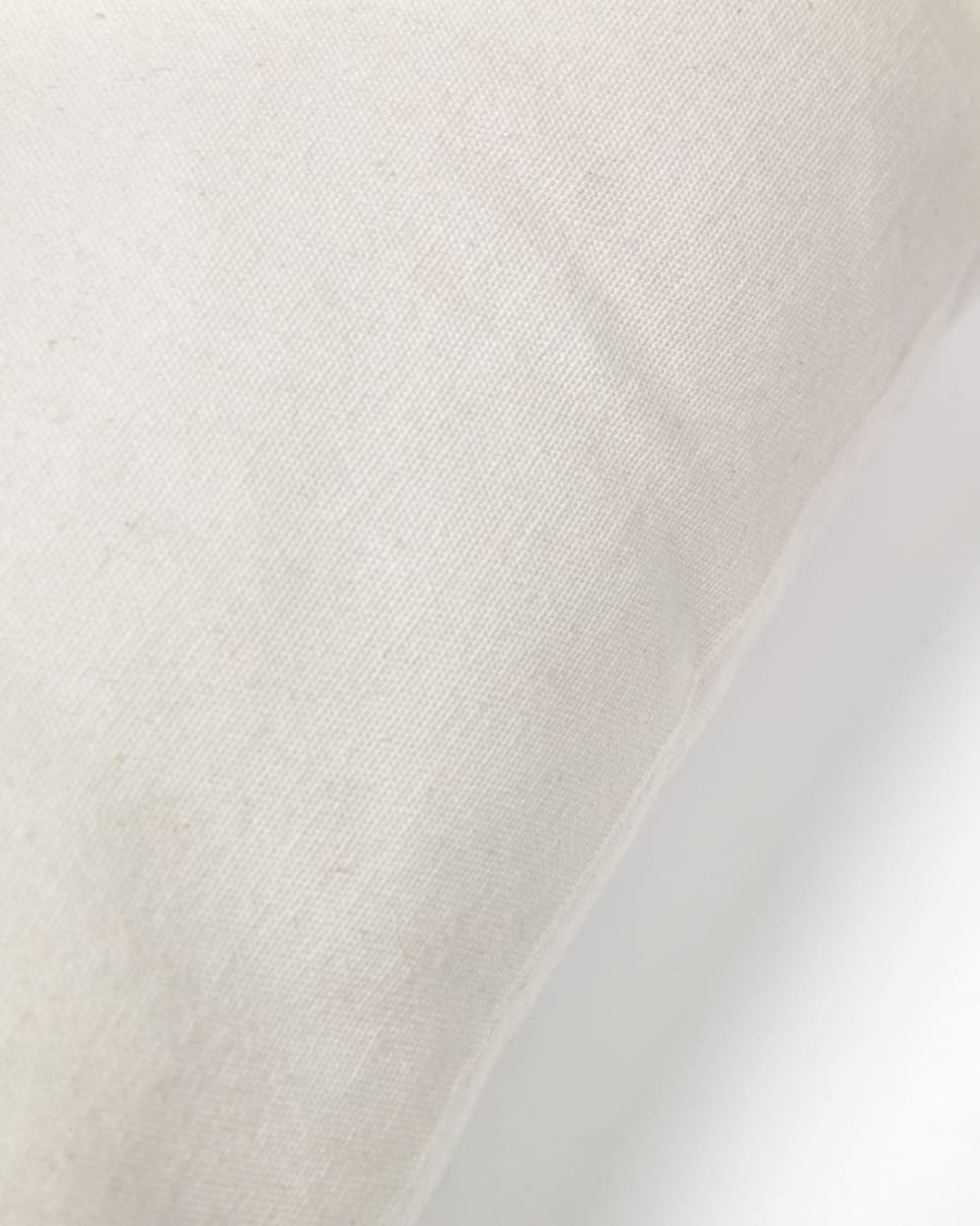 Adhara cushion cover 100% cotton in white 45 x 45 cm