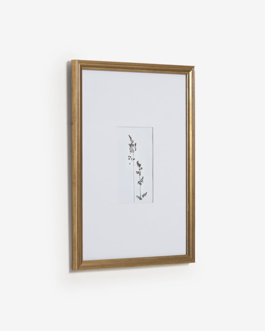 Akina gold picture 30 x 40 cm
