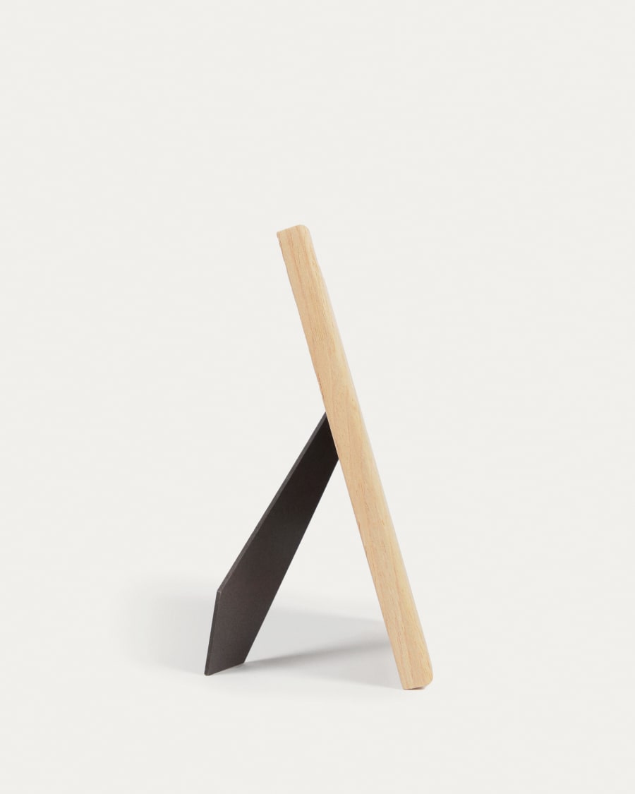 Μεσαία κορνίζα Nazira, ξύλο σε φυσικό φινίρισμα, 27 x 21 εκ