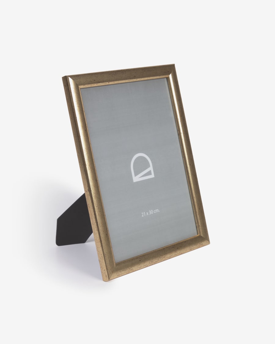 Large Nazira golden photo frame 39,5 x 31,5 cm