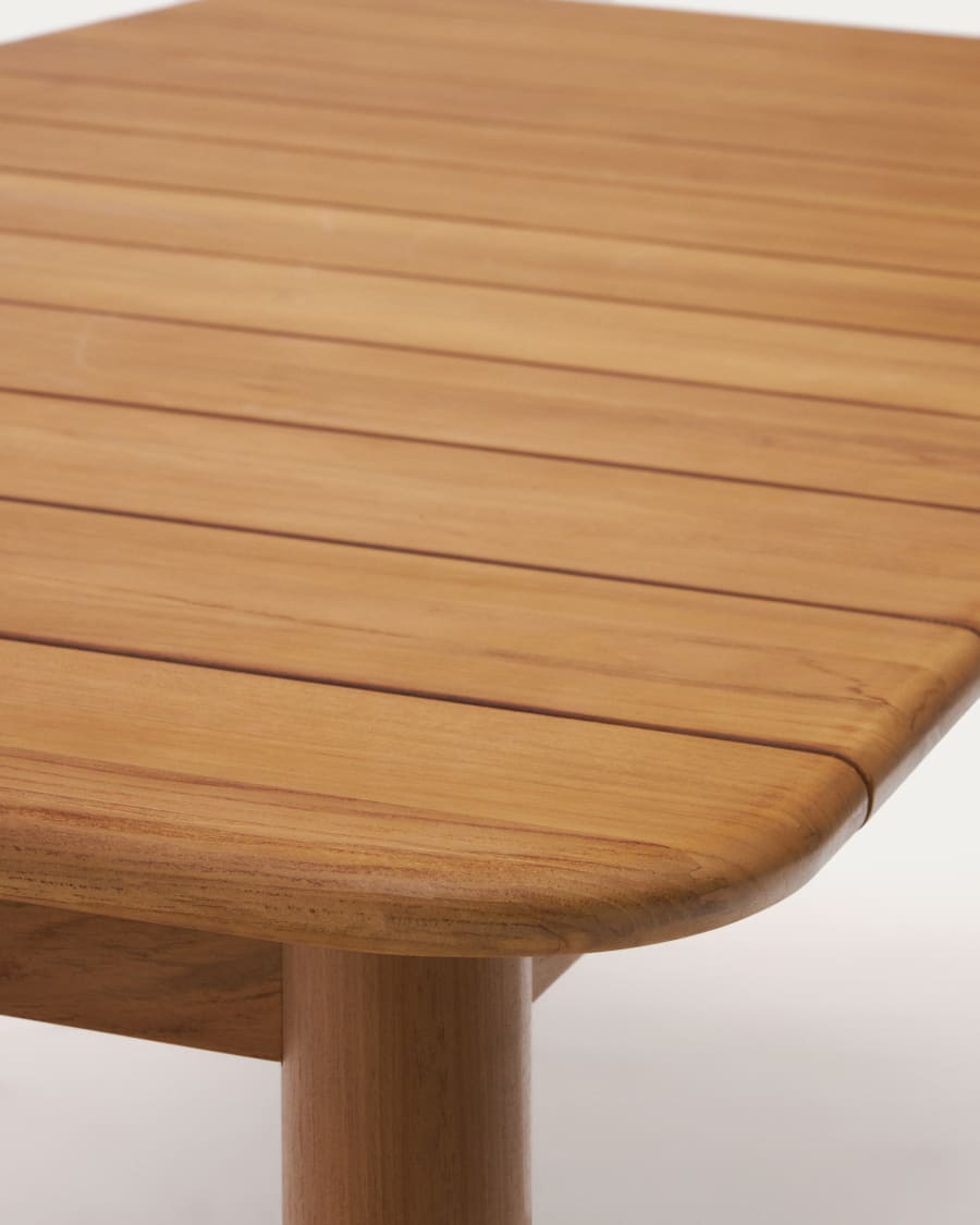 Turqueta extendable table made from solid teak wood, 220 (294) x 100 cm, FSC 100%