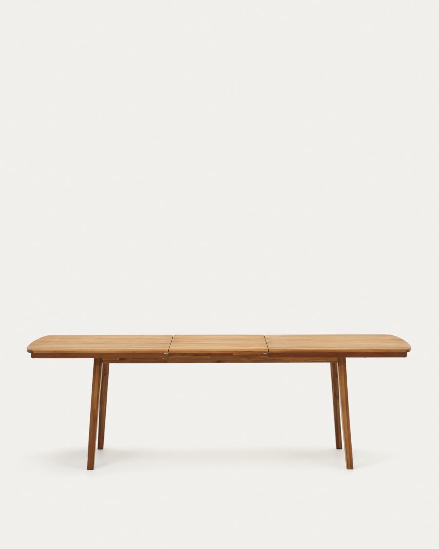 Thianna extendable outdoor table made from solid acacia wood, 180 (240) x 90 cm FSC 100%