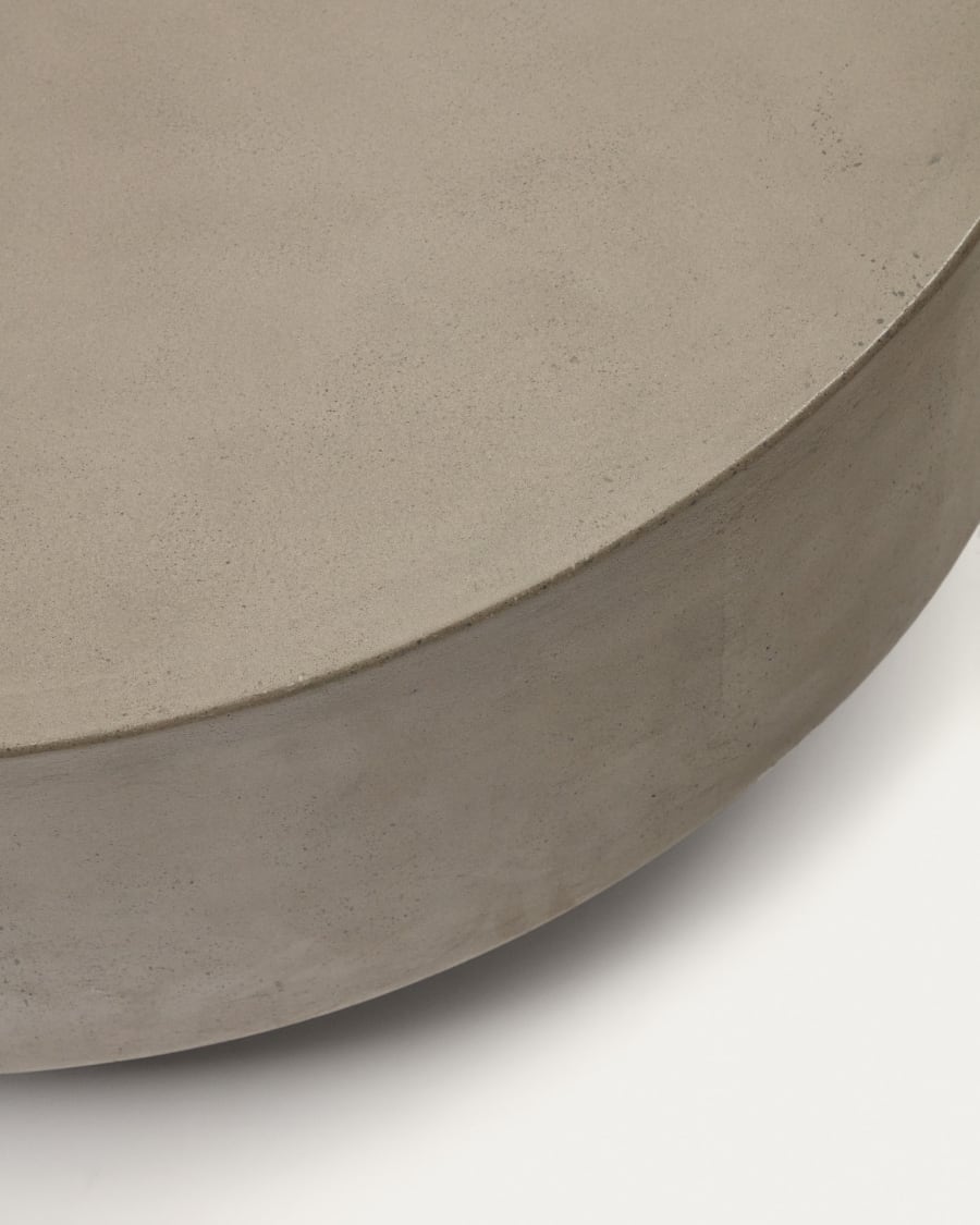 Garbet cement coffee table, Ø 80 cm