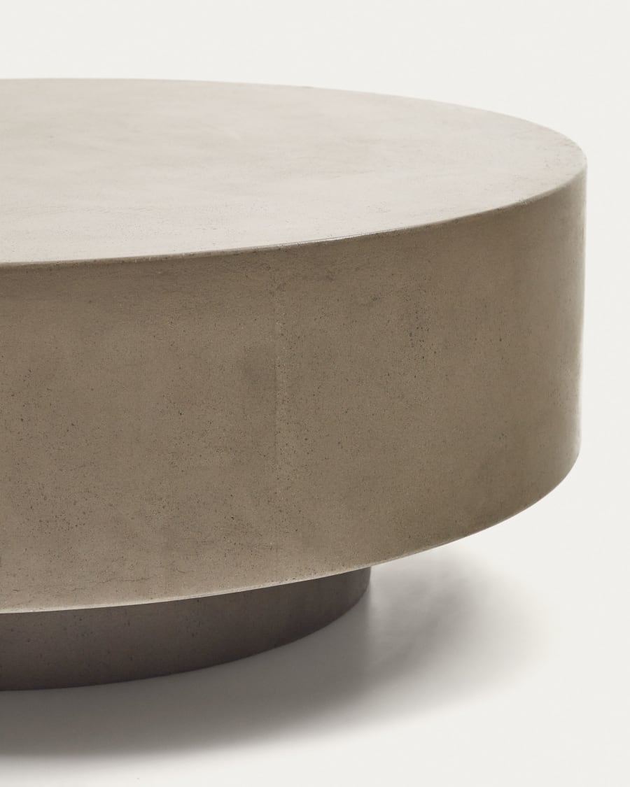 Garbet cement coffee table, Ø 80 cm