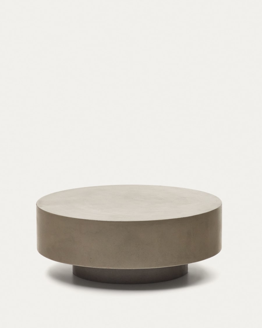 Garbet cement coffee table, Ø 80 cm