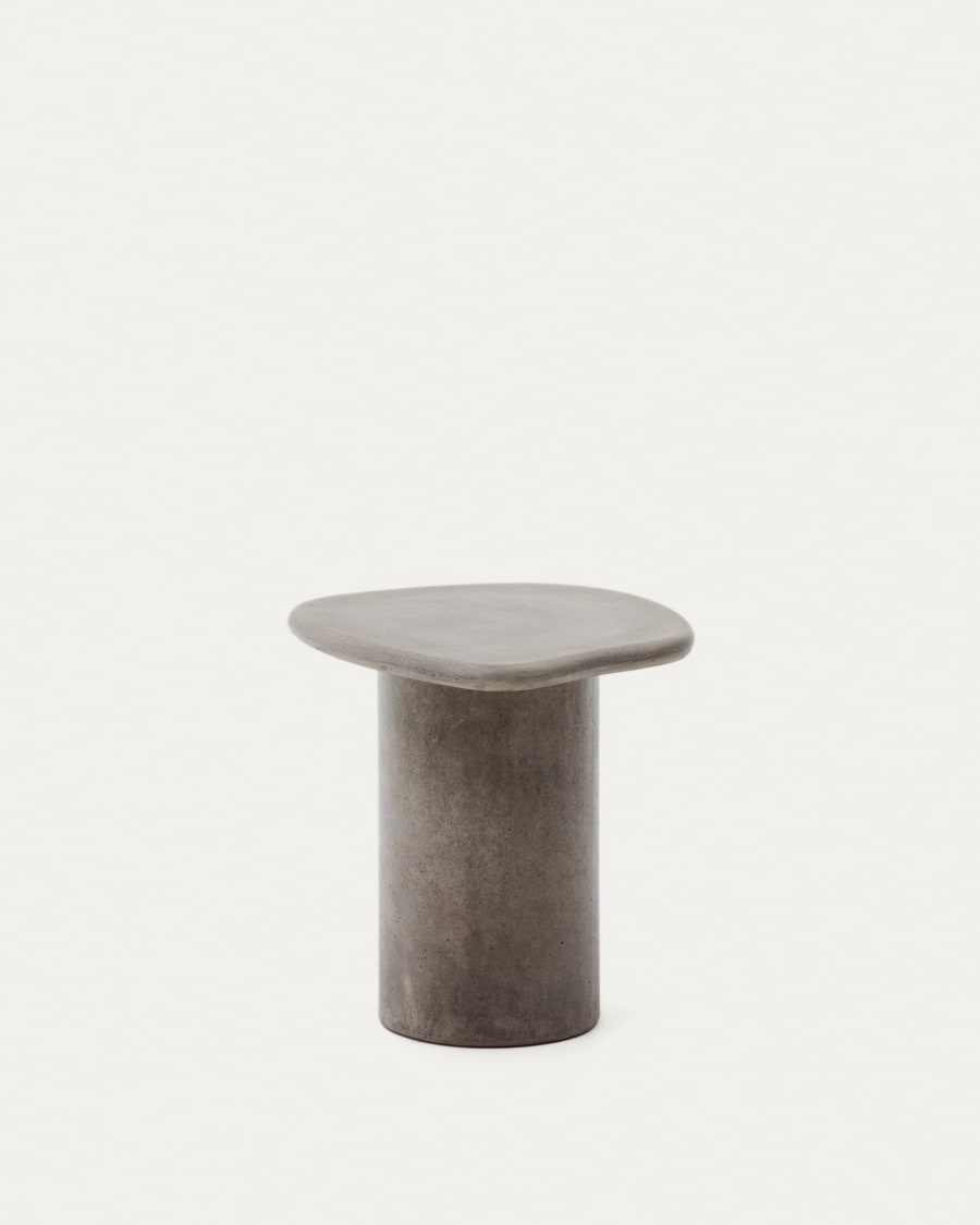 Macarella cement side table, 48 x 47 cm
