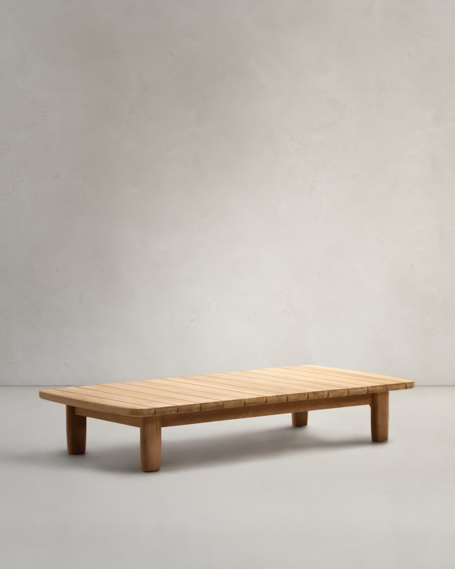 Tirant coffee table made from solid teak wood 140 x 70 cm FSC 100%