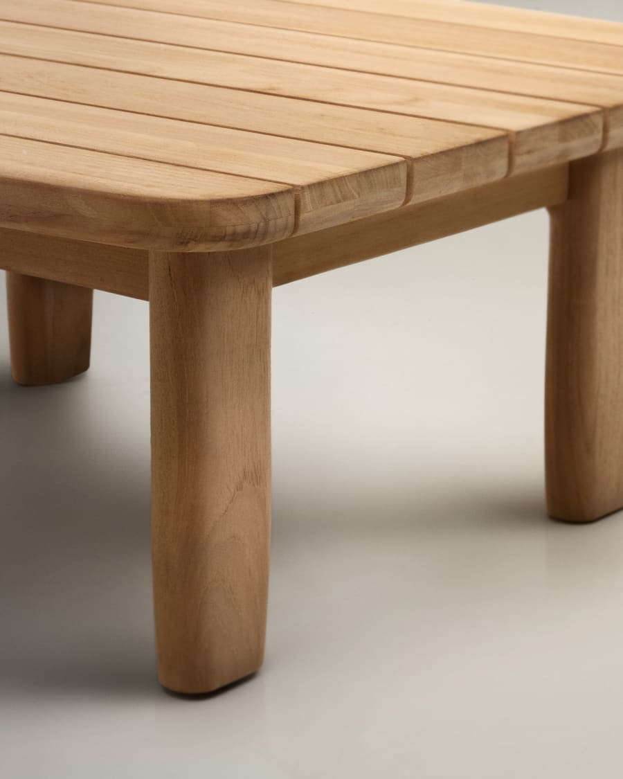 Tirant side table made from solid teak wood 70 x 70 cm FSC 100%