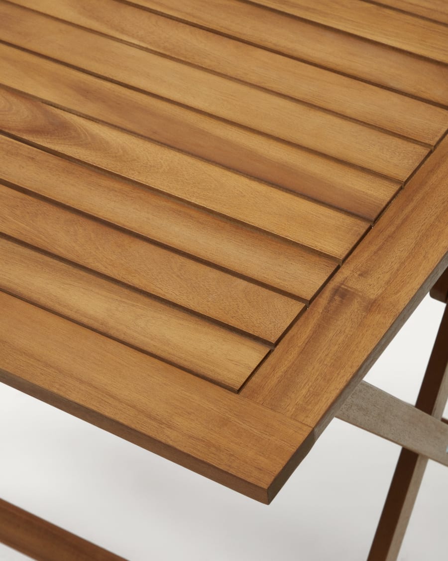 Sadirar folding outdoor table made from solid acacia wood, 70 x 70 cm FSC 100%