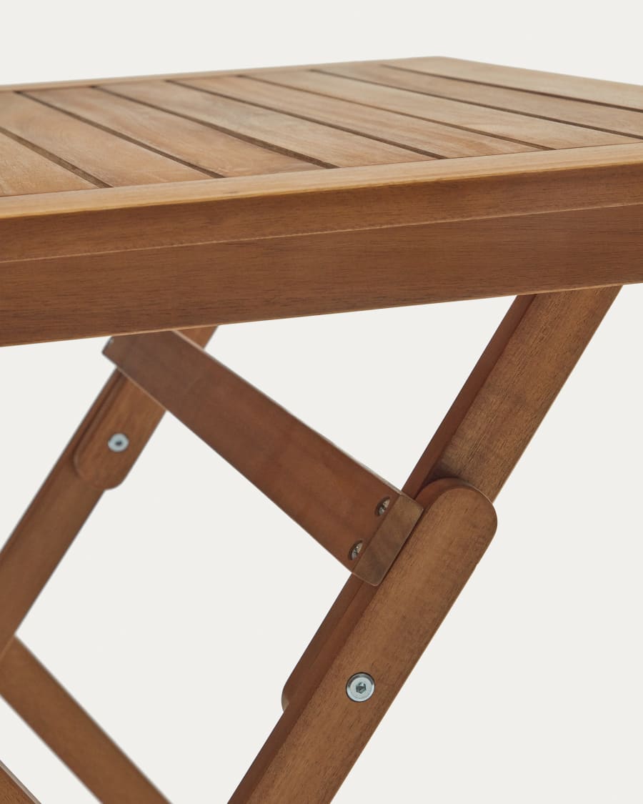 Sadirar folding outdoor table made from solid acacia wood, 70 x 70 cm FSC 100%