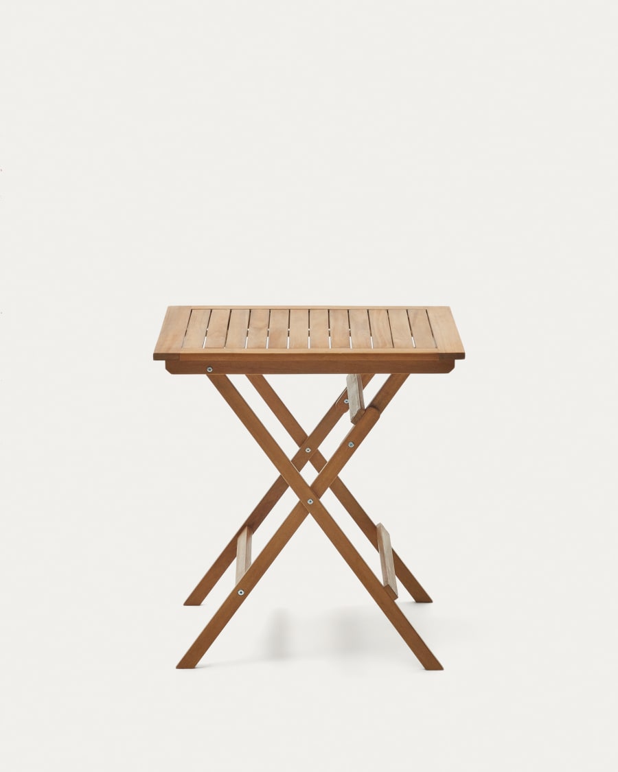 Sadirar folding outdoor table made from solid acacia wood, 70 x 70 cm FSC 100%