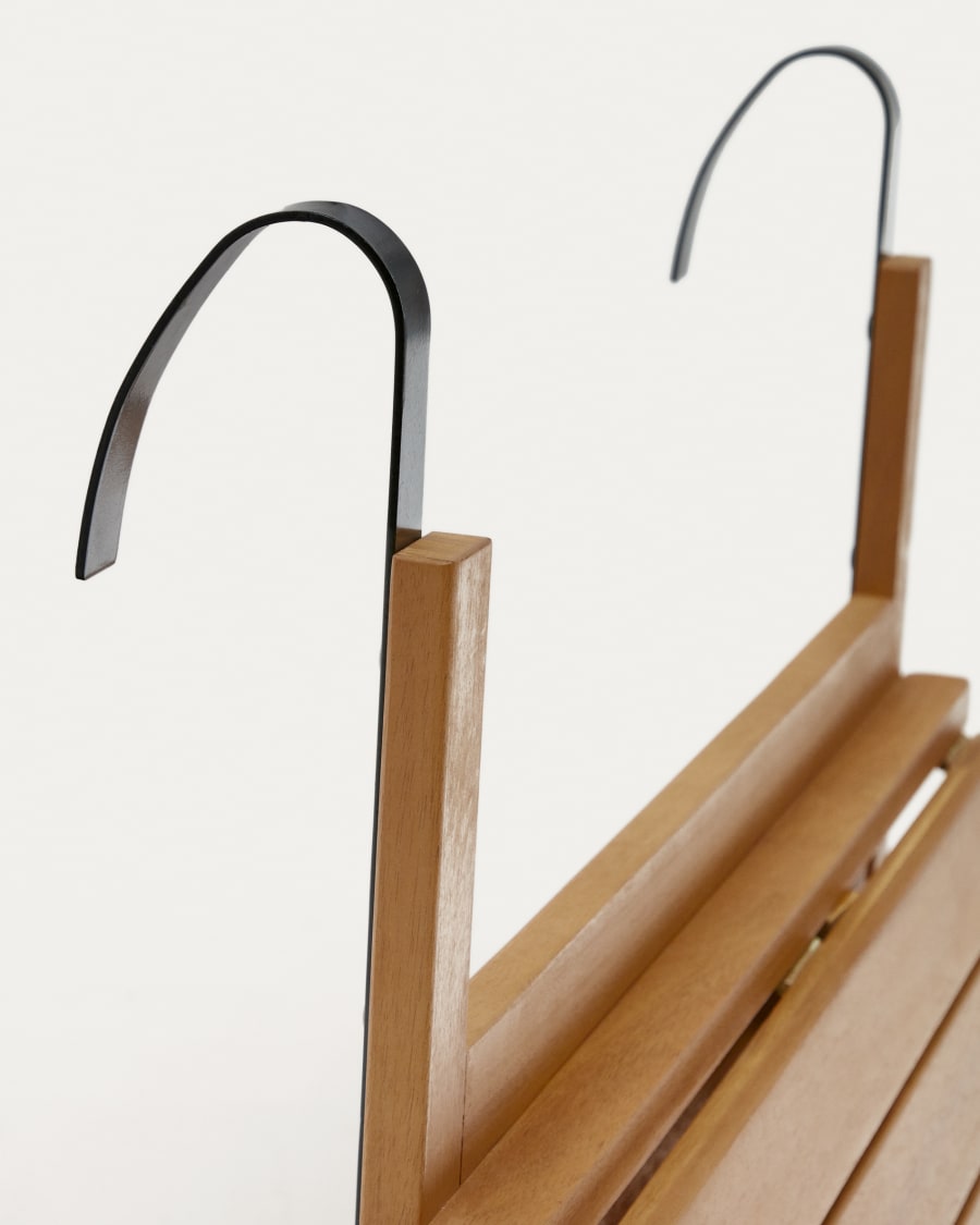 Amarilis Klapptisch für den Balkon aus massivem Akazienholz 50 x 70 cm FSC 100%