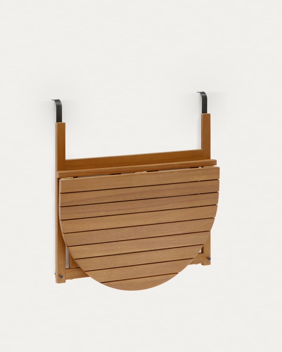 Amarilis Klapptisch für den Balkon aus massivem Akazienholz 50 x 70 cm FSC 100%