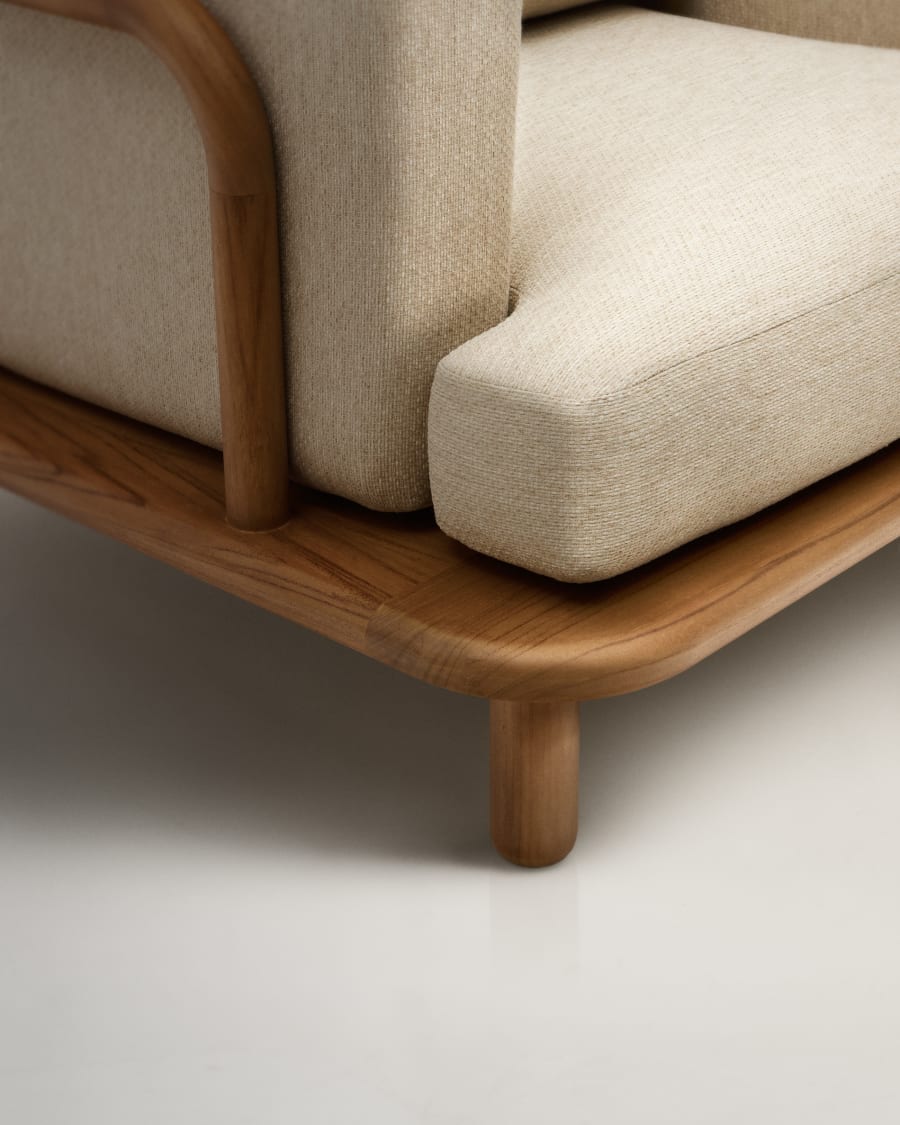 Turqueta armchair made from solid teak wood FSC 100%