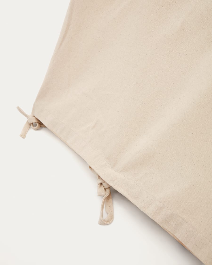 Yanil teepee tent in 100% white cotton, 100 x 90 cm